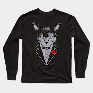 Mr.Cat Long Sleeve T-Shirt